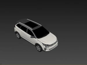 Peugeot 5008 2021 3D Model