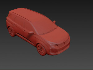 Peugeot 5008 2021 Modelo 3D