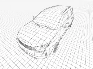Peugeot 5008 2021 3D Model