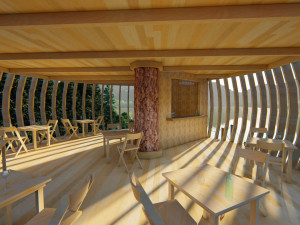 Tree restaurant 3Dモデル