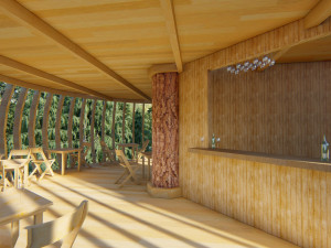 Tree restaurant 3Dモデル
