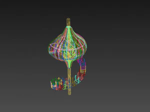 Tree restaurant 3D Model