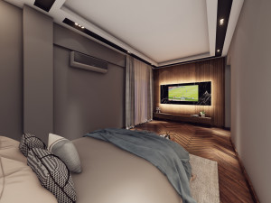 Master Bedroom Interior Modello 3D