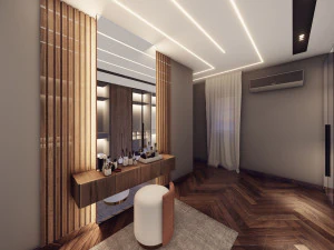 Master Bedroom Interior 3D Model
