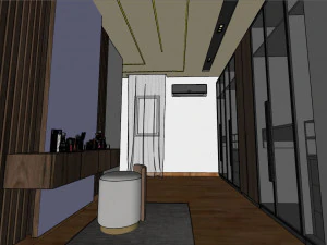 Master Bedroom Interior 3D Model