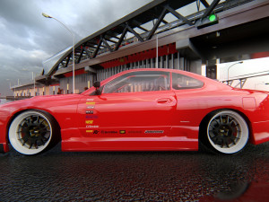 Nissan Silvia s14 Tuned Modelo 3D