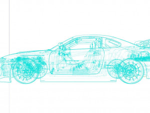Nissan Silvia s14 Tuned Modelo 3D