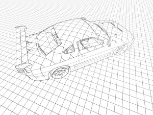 Nissan Silvia s14 Tuned Modelo 3D