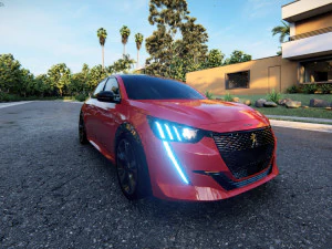 Peugeot 208 2022 Modelo 3D
