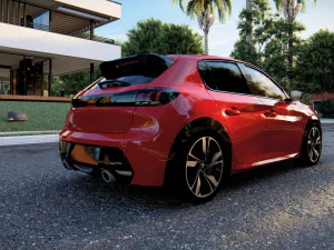 Peugeot 208 2022 Modelo 3D