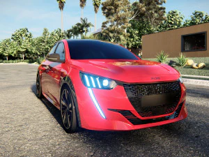 Peugeot 208 2022 Modelo 3D