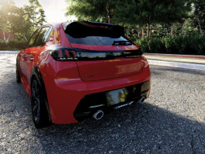 Peugeot 208 2022 Modelo 3D