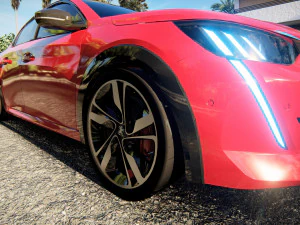 Peugeot 208 2022 Modelo 3D