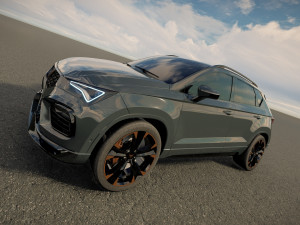 Seat Ateca Cupra 2022 3D 模型