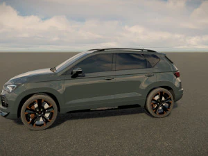 Seat Ateca Cupra 2022 3D Model