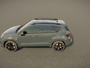 Seat Ateca Cupra 2022 3D 模型