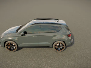Seat Ateca Cupra 2022 3D Model