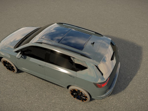 Seat Ateca Cupra 2022 3D 模型
