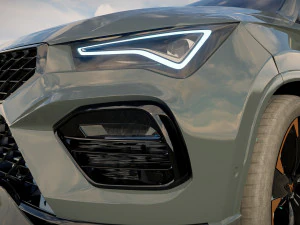 Seat Ateca Cupra 2022 3D Model