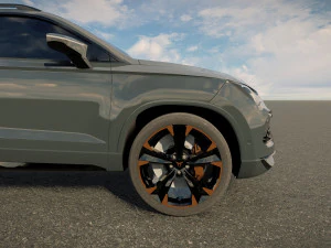 Seat Ateca Cupra 2022 3D Model