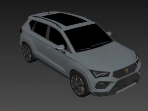 Seat Ateca Cupra 2022 3D Model