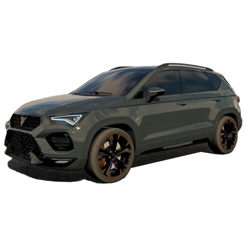Seat Ateca Cupra 2022 3D 模型 .c4d .max .obj .3ds .fbx .stl .blend 