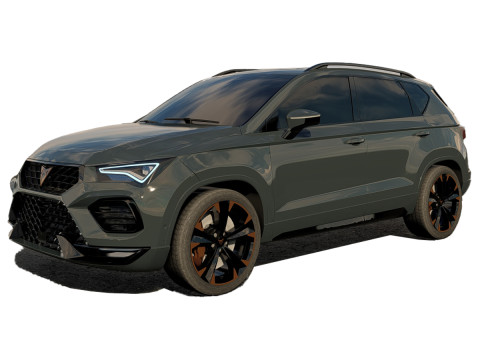 Seat Ateca Cupra 2022 3D Model