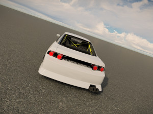 Nissan 240SX tuned 3D-Modell