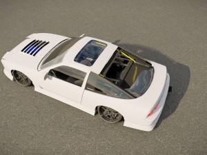 Nissan 240SX tuned 3D-Modell