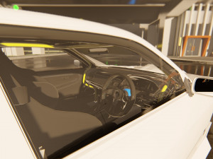 Nissan 240SX tuned 3D-Modell