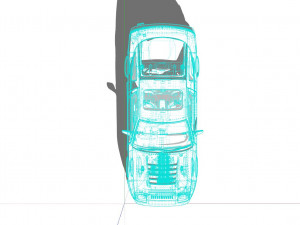 Nissan 240SX tuned 3D-Modell