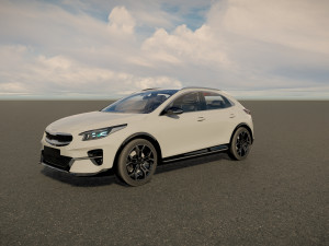 Kia Xceed 2022 3D Model
