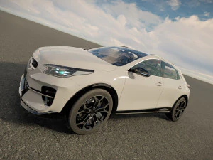 Kia Xceed 2022 Modelo 3D