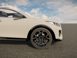 Kia Xceed 2022 3D Model