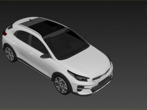 Kia Xceed 2022 3D Model