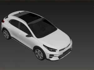 Kia Xceed 2022 Modelo 3D