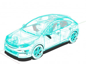 Kia Xceed 2022 3D Model
