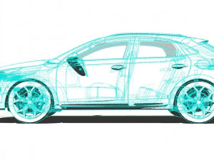 Kia Xceed 2022 Modelo 3D