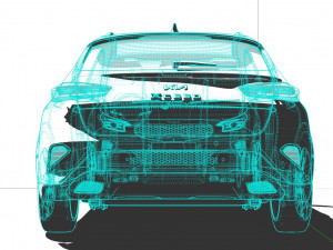 Kia Xceed 2022 3D Model