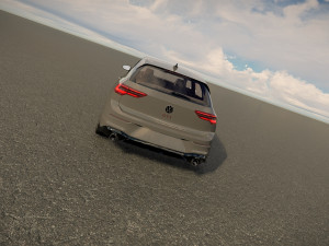 Volkswagen Golf 2022 GTI Modelo 3D