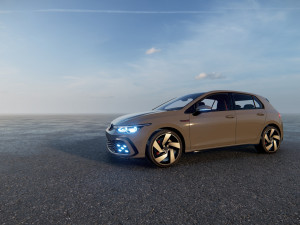 Volkswagen Golf 2022 GTI Modelo 3D