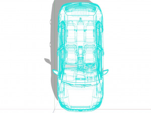 Volkswagen Golf 2022 GTI Modelo 3D