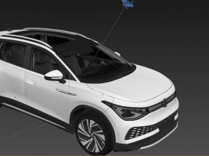 Volkswagen ID6 X Prime 2022 3Dモデル