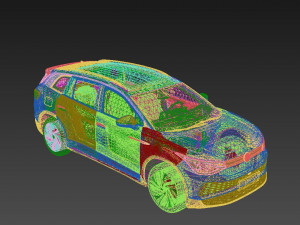 Volkswagen ID6 X Prime 2022 3Dモデル