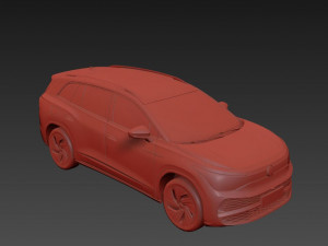 Volkswagen ID6 X Prime 2022 3Dモデル