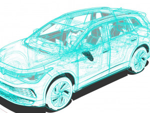 Volkswagen ID6 X Prime 2022 3Dモデル