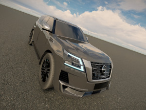 Nissan Patrol 2022 Modelo 3D