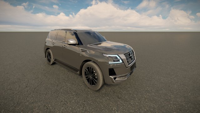 Nissan Patrol 2022 3D Модель in Внедорожник 3DExport