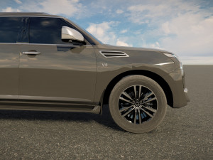 Nissan Patrol 2022 Modelo 3D