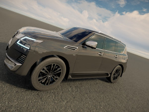 Nissan Patrol 2022 Modelo 3D